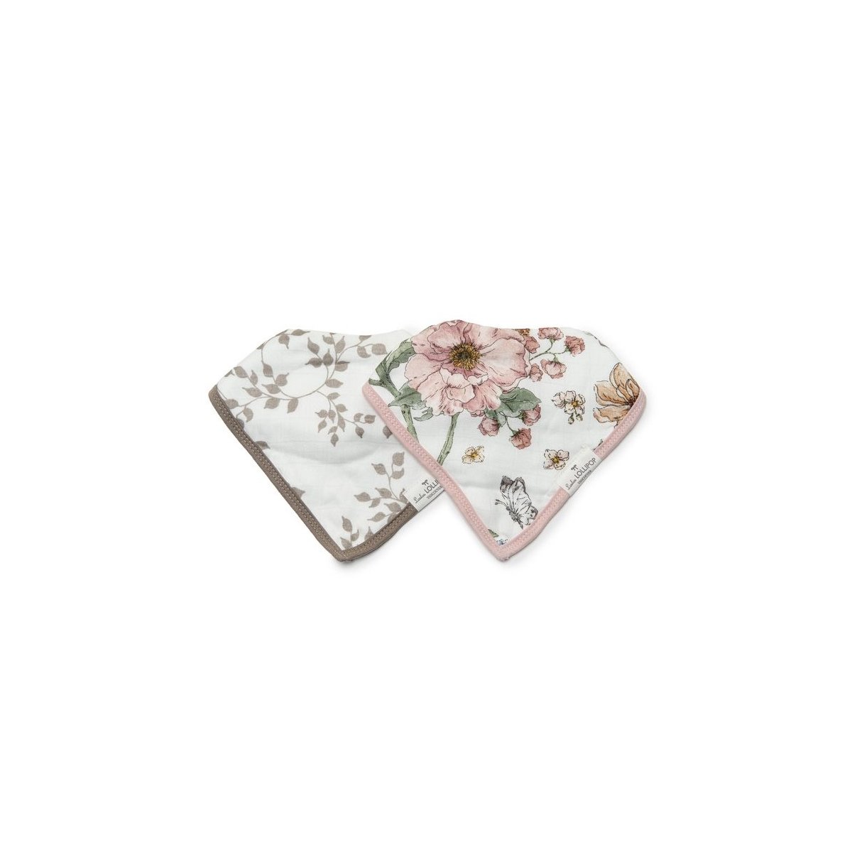 Bandana Bib 2 Pack - Secret Garden