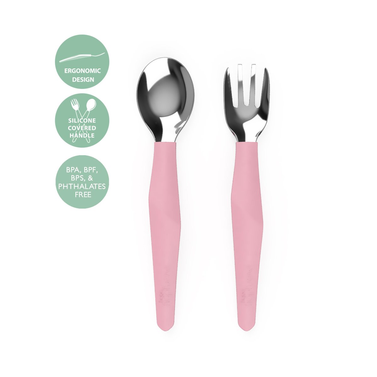 Stainless Steel Cutlery - Purple Rose