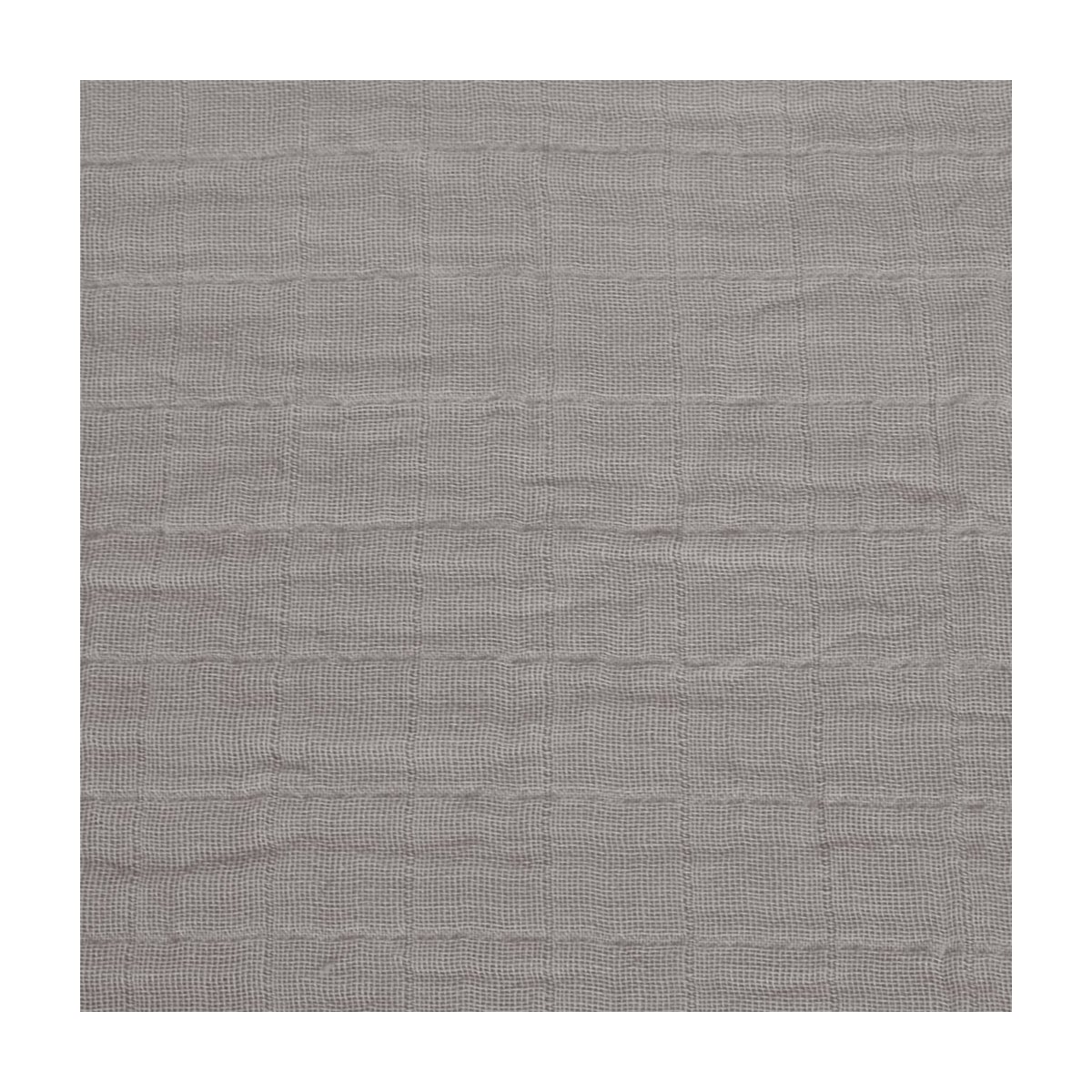 Muslin Fitted Crib Sheet - Taupe