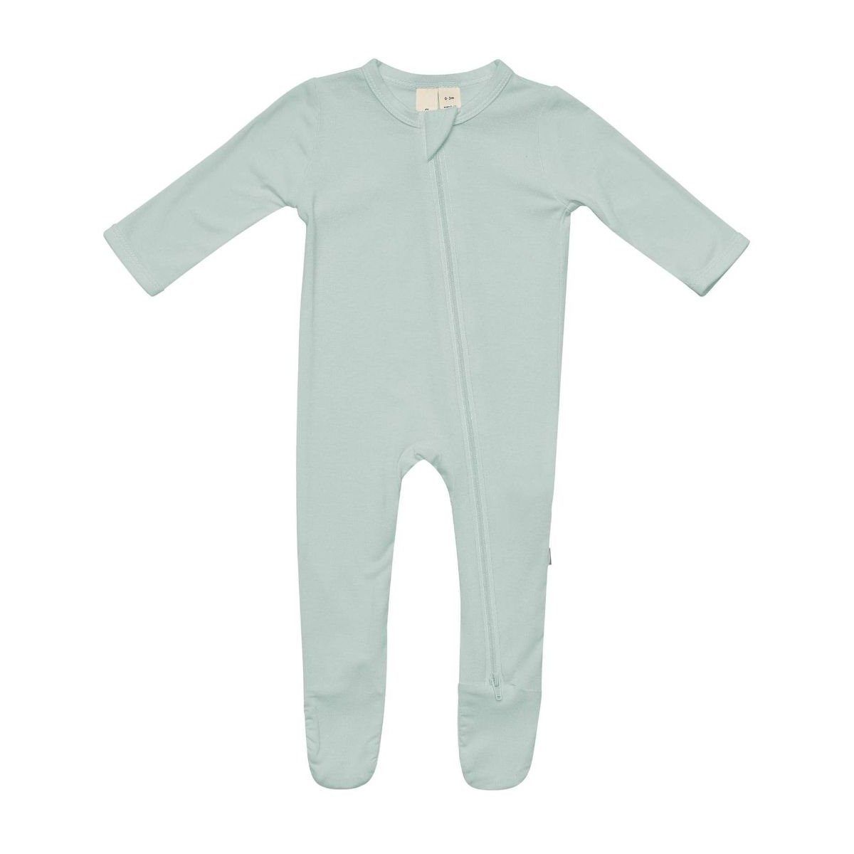 Zippered Footie - Sage