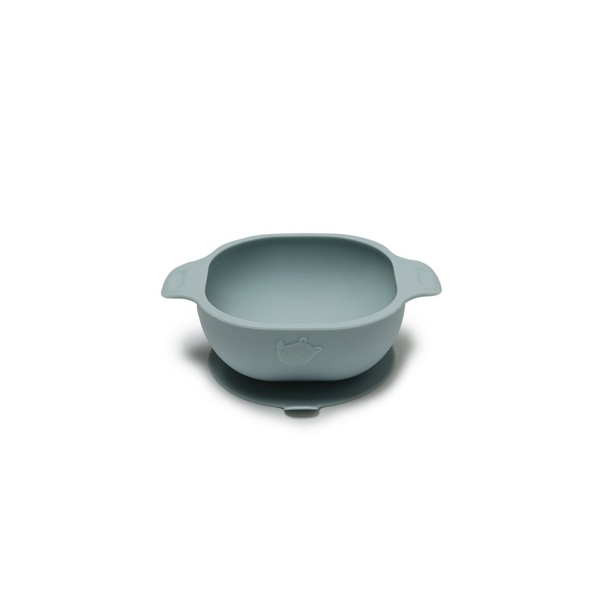Silicone Snack Bowl - Elephant/Blue