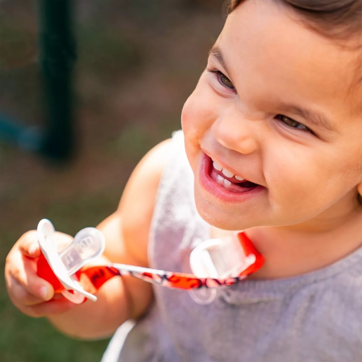 Baby Pacifier Pacifier Holder - Signature