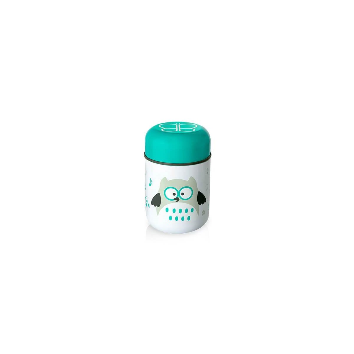 Food Thermal Container & Spoon - Aqua