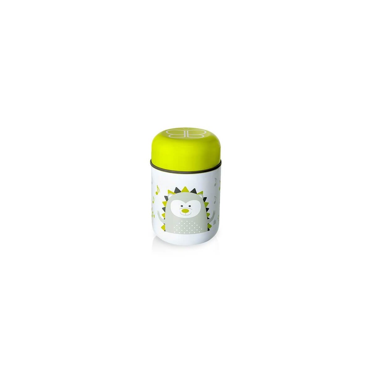Food Thermal Container & Spoon - Lime