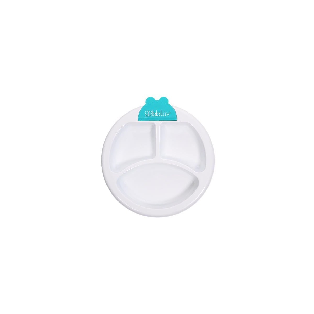 Plato Warm Feeding Plate - Aqua