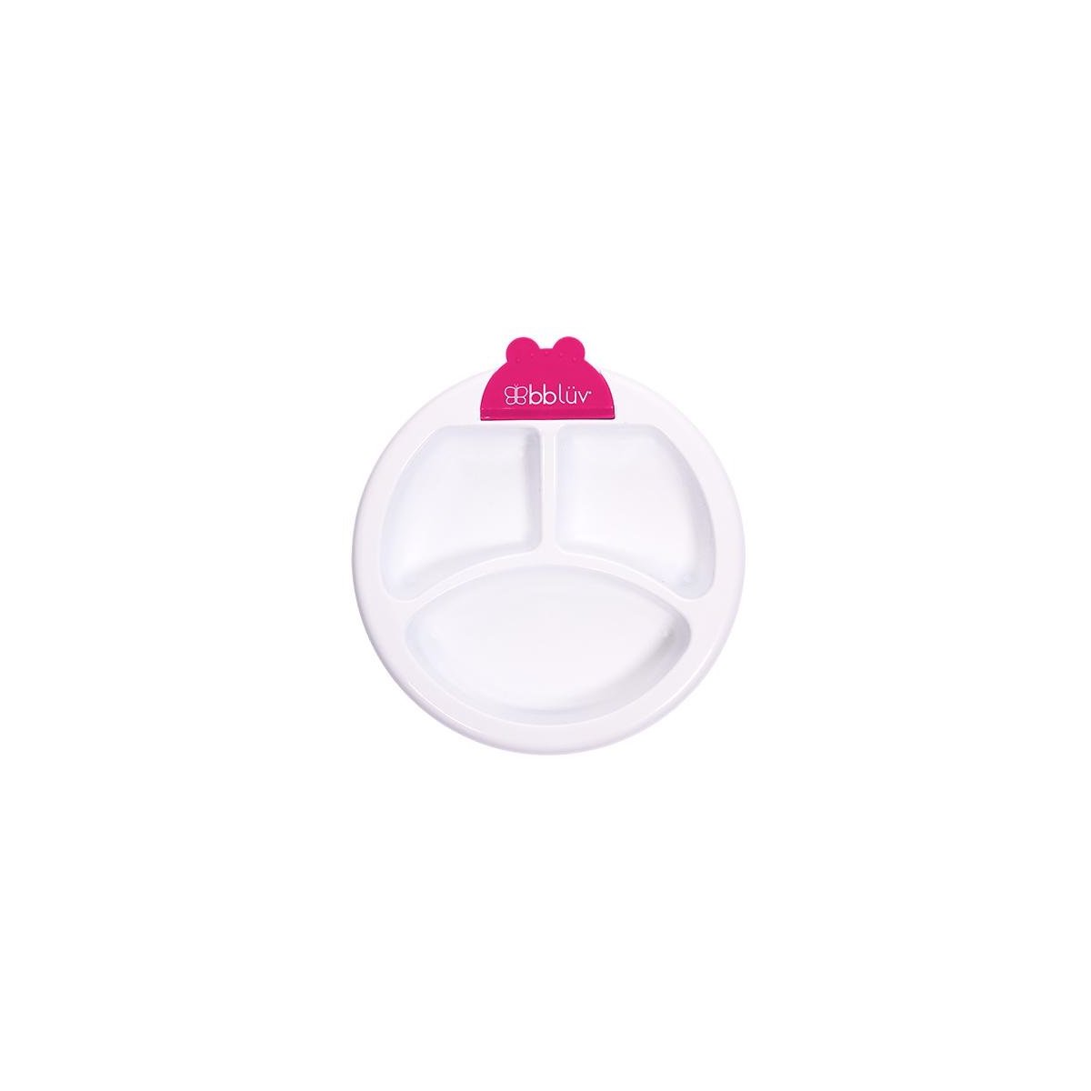 Plato Warm Feeding Plate - Pink