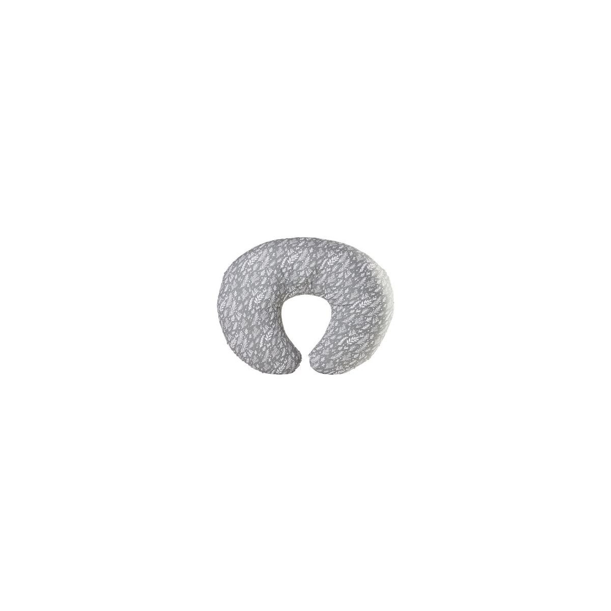 Breastfeeding Pillow with Cover - Grey