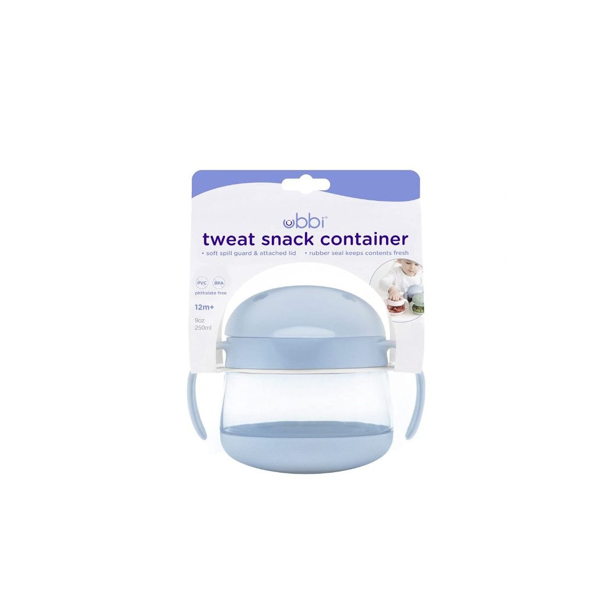 Tweat Snack Container - Cloudy Blue