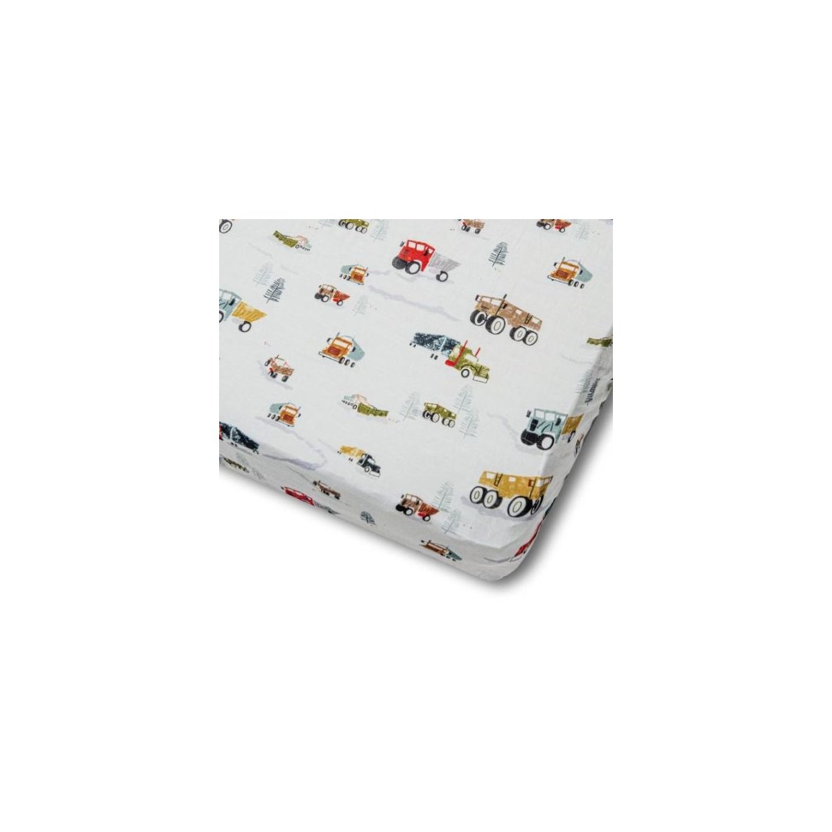 Crib Sheet - Happy Trucks