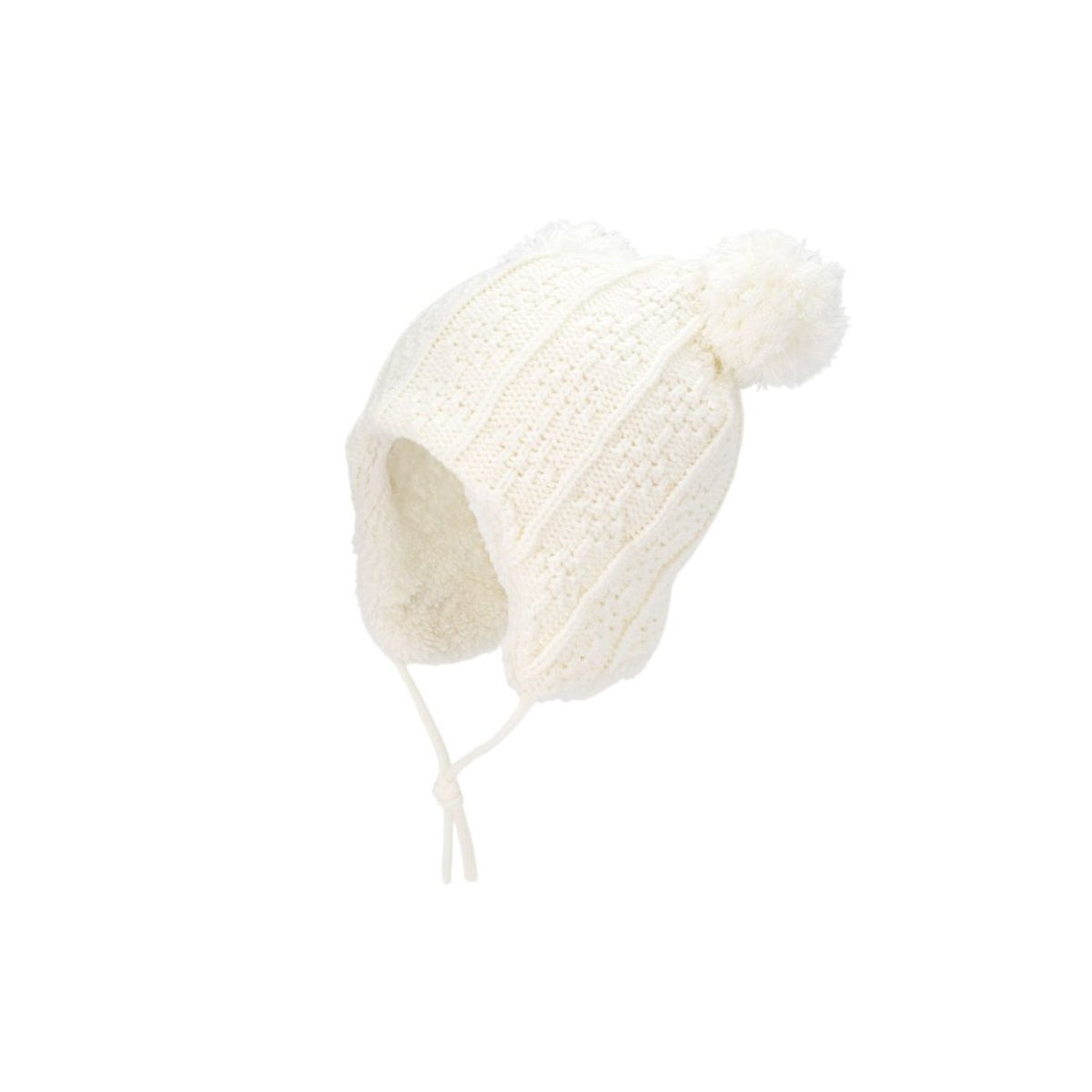 Knit Bear Beanies - Cream Bear