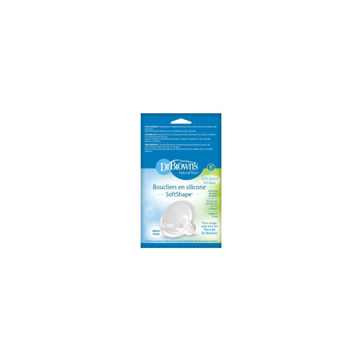 Soft Shape Shields Size B 2 pack