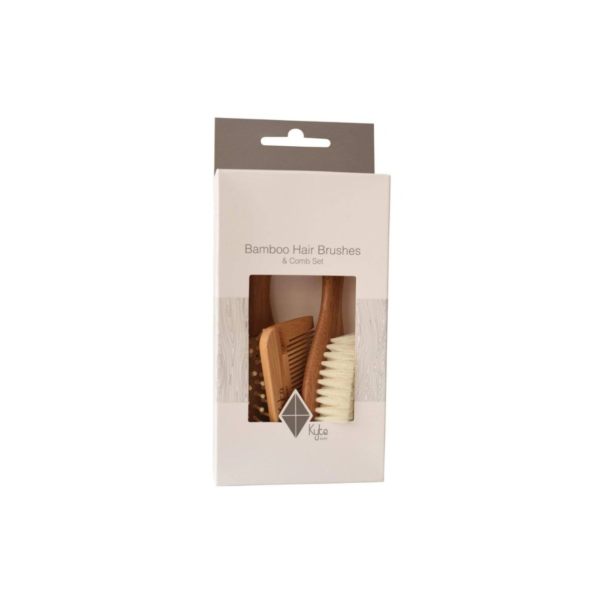 Bamboo 3 Piece Infant Brush Set