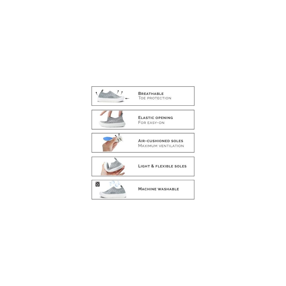 Breeze Knit Shoes - Black 2022