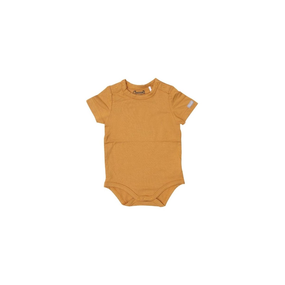 Body Suit Short Sleeve - Honey Mustard