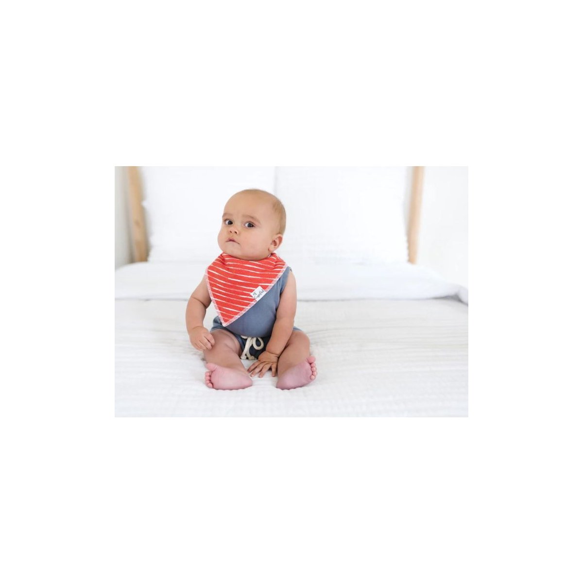 Bandana Bib Set 4 Pack - Nautical