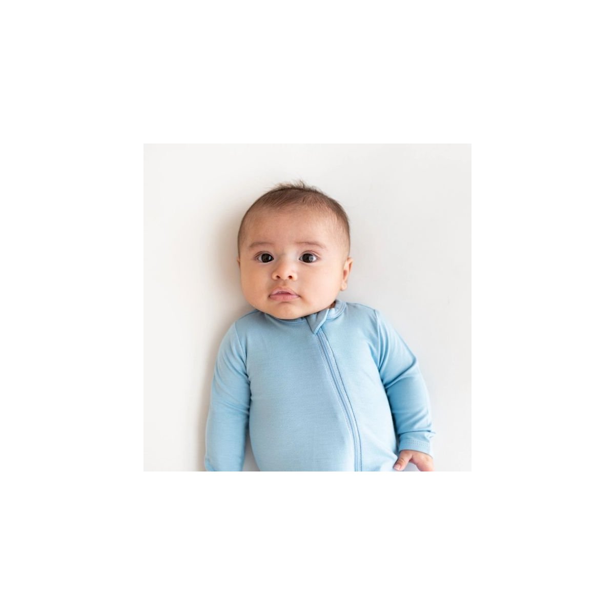 Zippered Footie - Stream