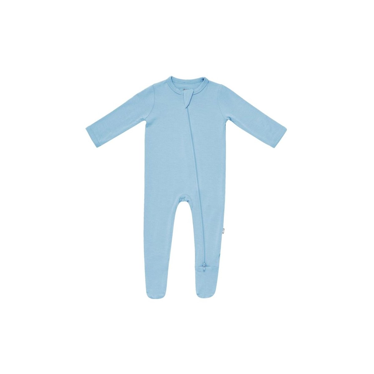 Zippered Footie - Stream