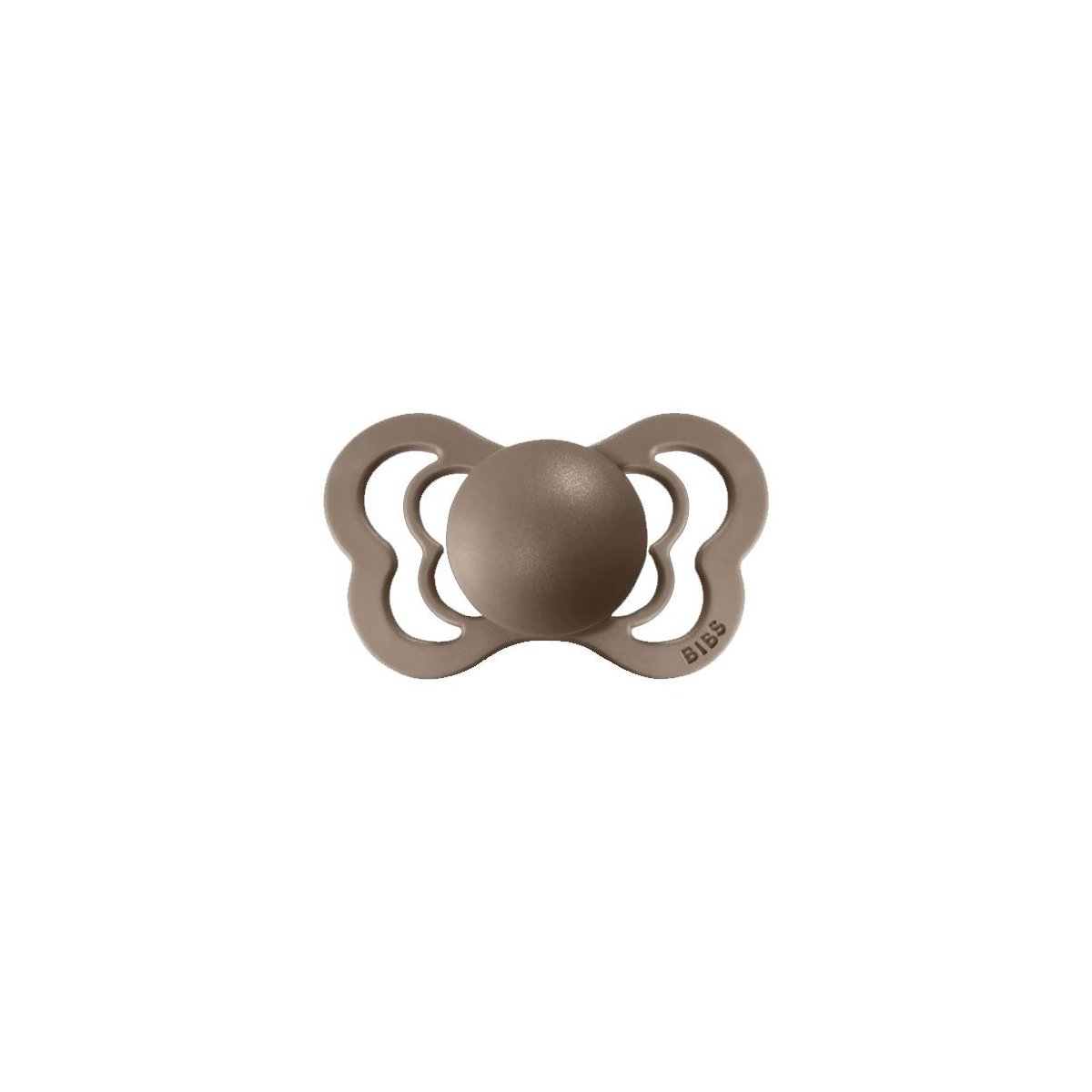 Couture Natural Rubber Pacifier 2 Pack - Dark Oak