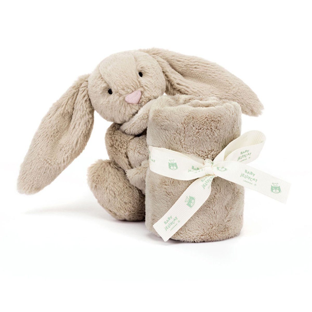 Bashful Beige Bunny Soother (RECYCLED FIBERS)