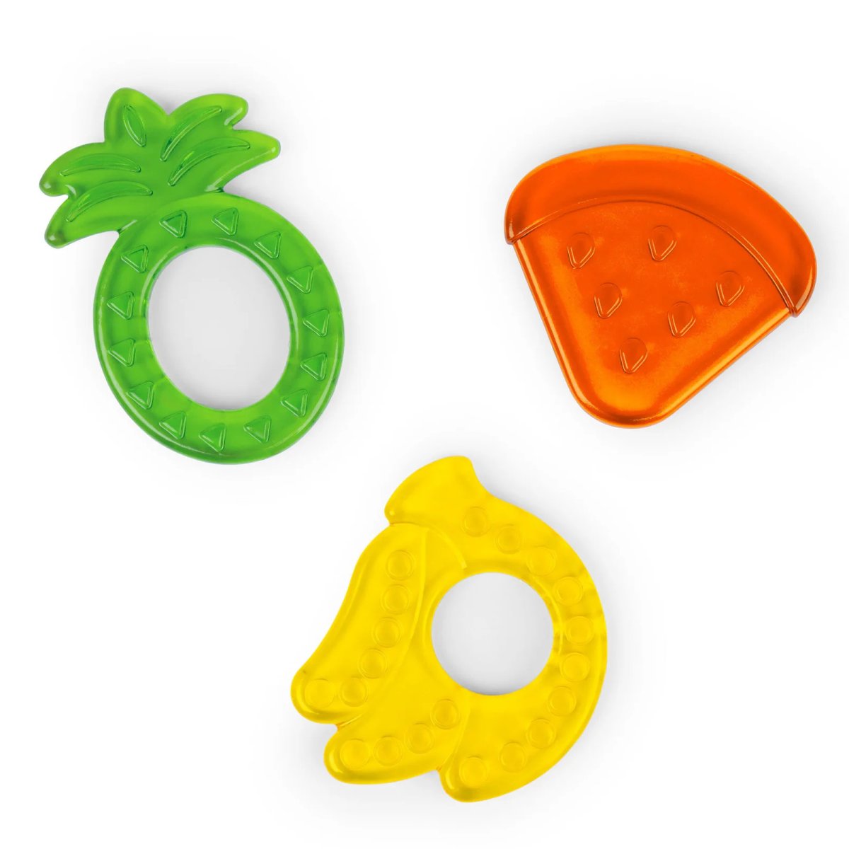 Juicy Chews 3 Pack Textured Teethers