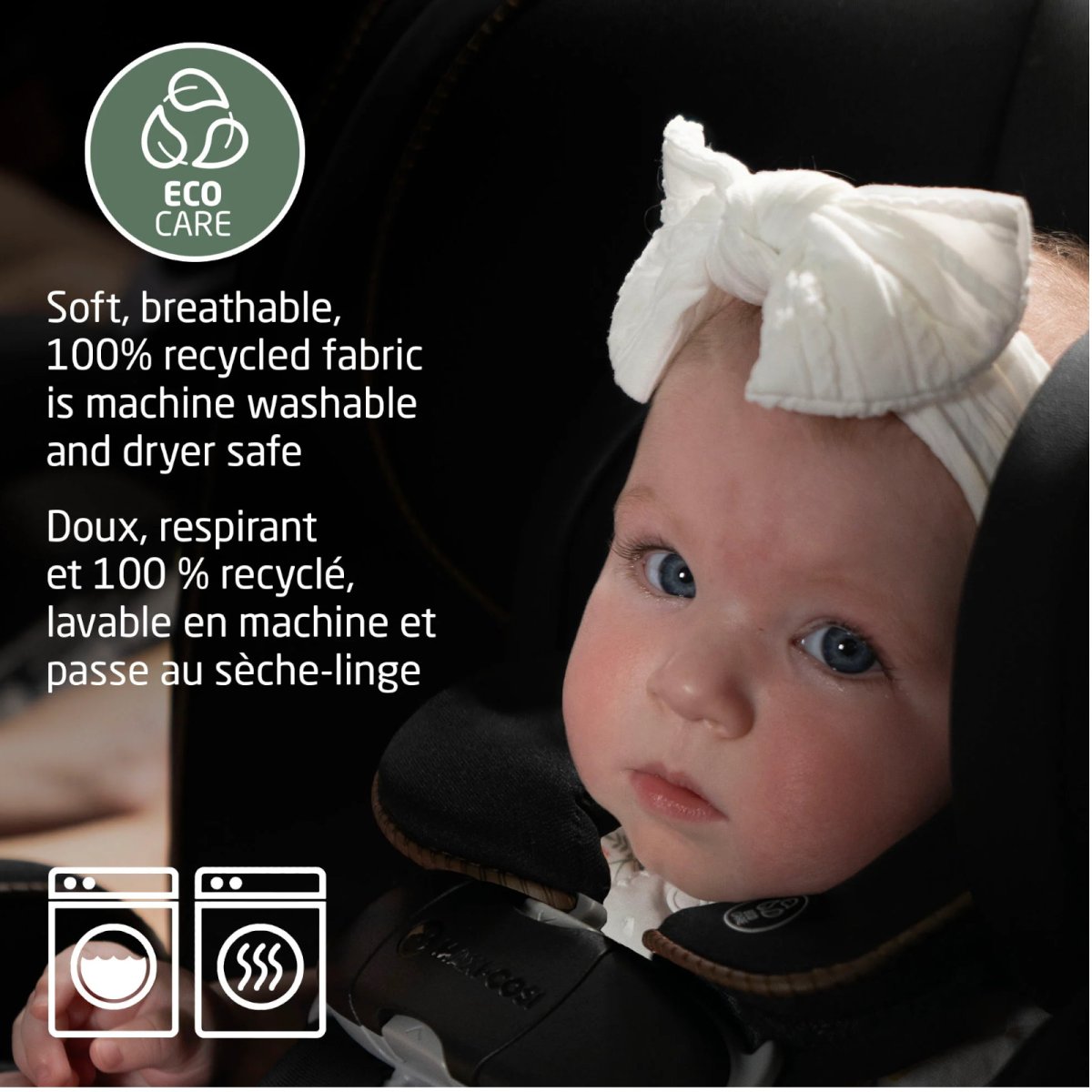 Kani All-In-One Car Seat - Authentic Black