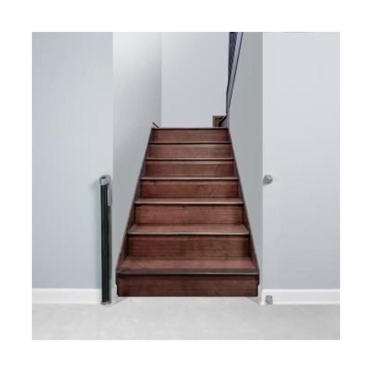 Retractable Safeway Gate - Black