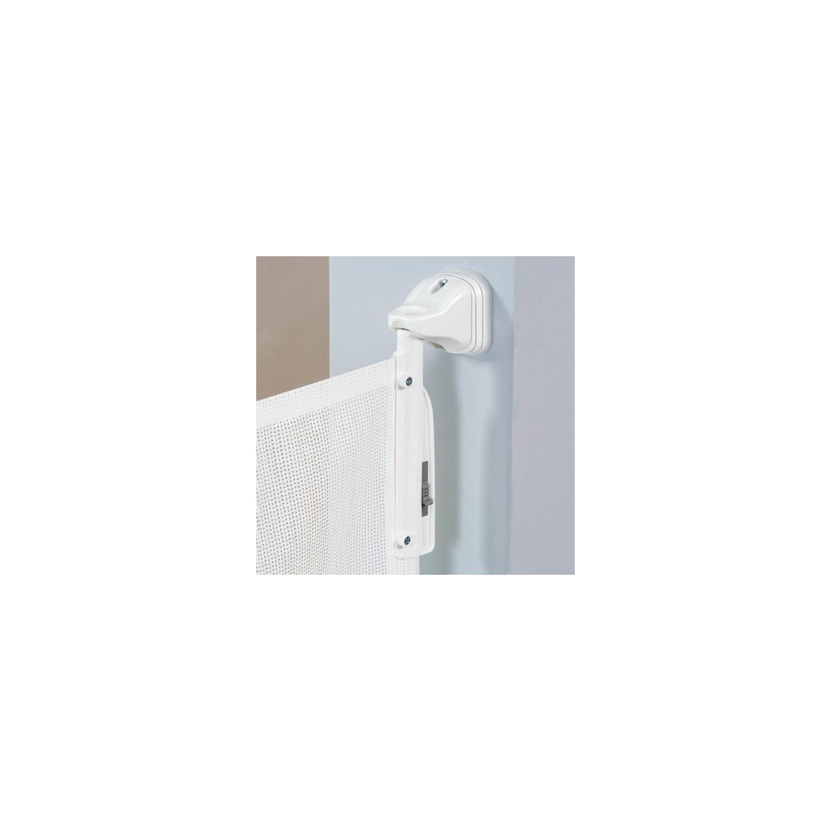 Retractable Safeway Gate - White