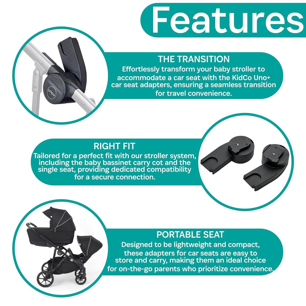 Uno Plus Seat Adapter