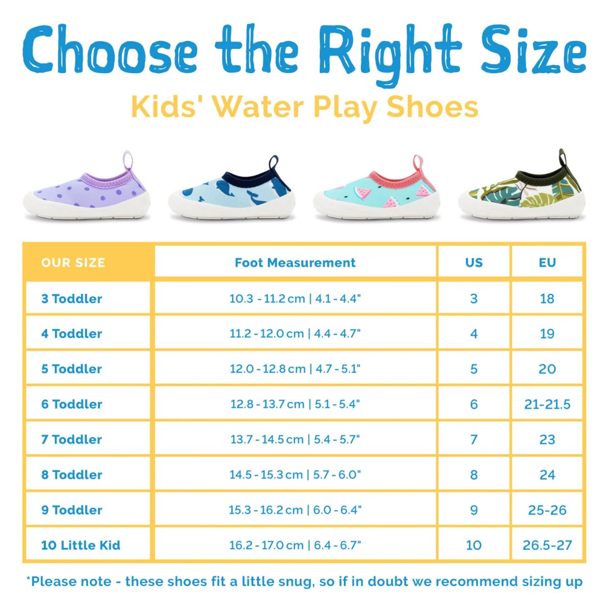 Kids Water Shoes - Green Tropical