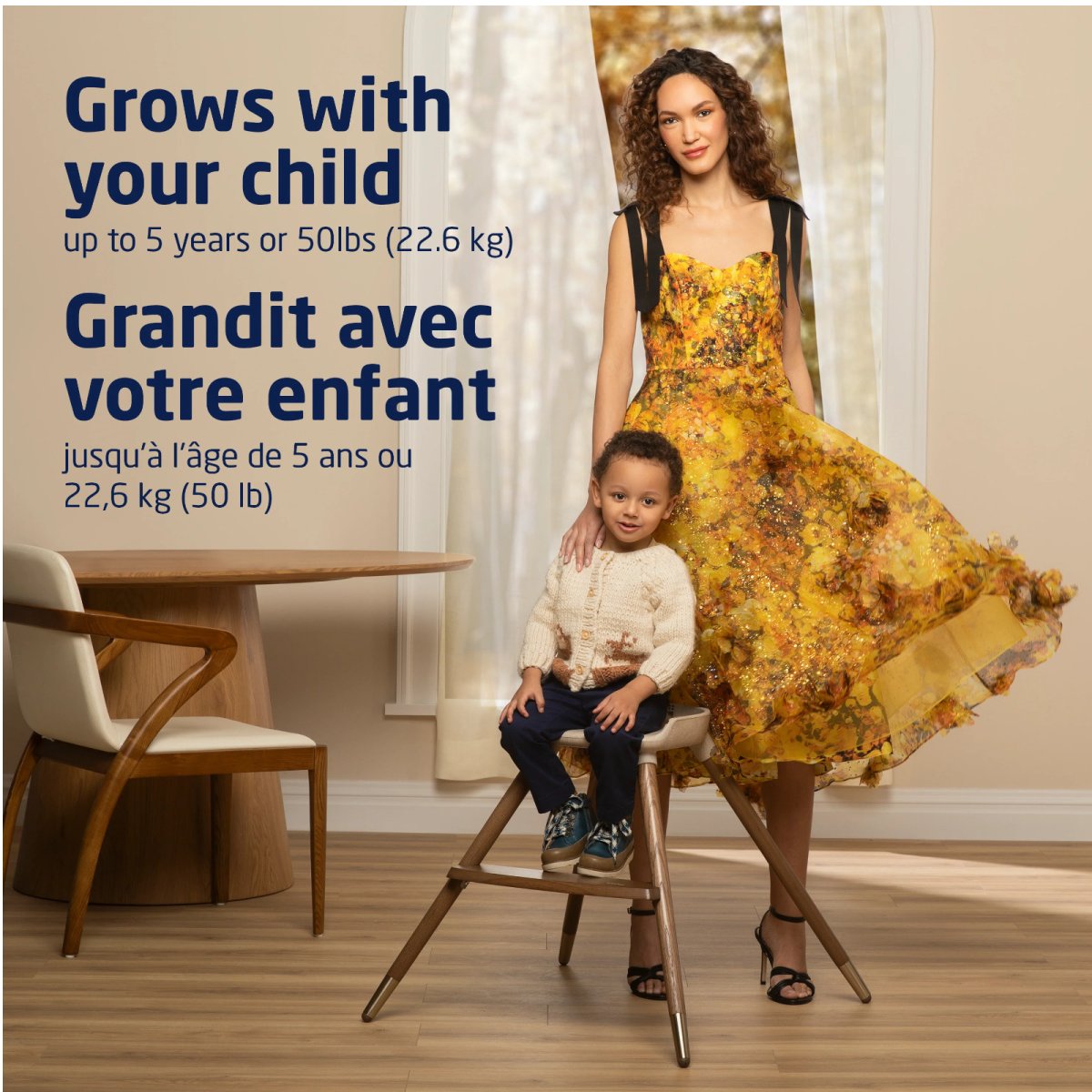 Kiskadee 360 Rotating High Chair - Natural Heritage