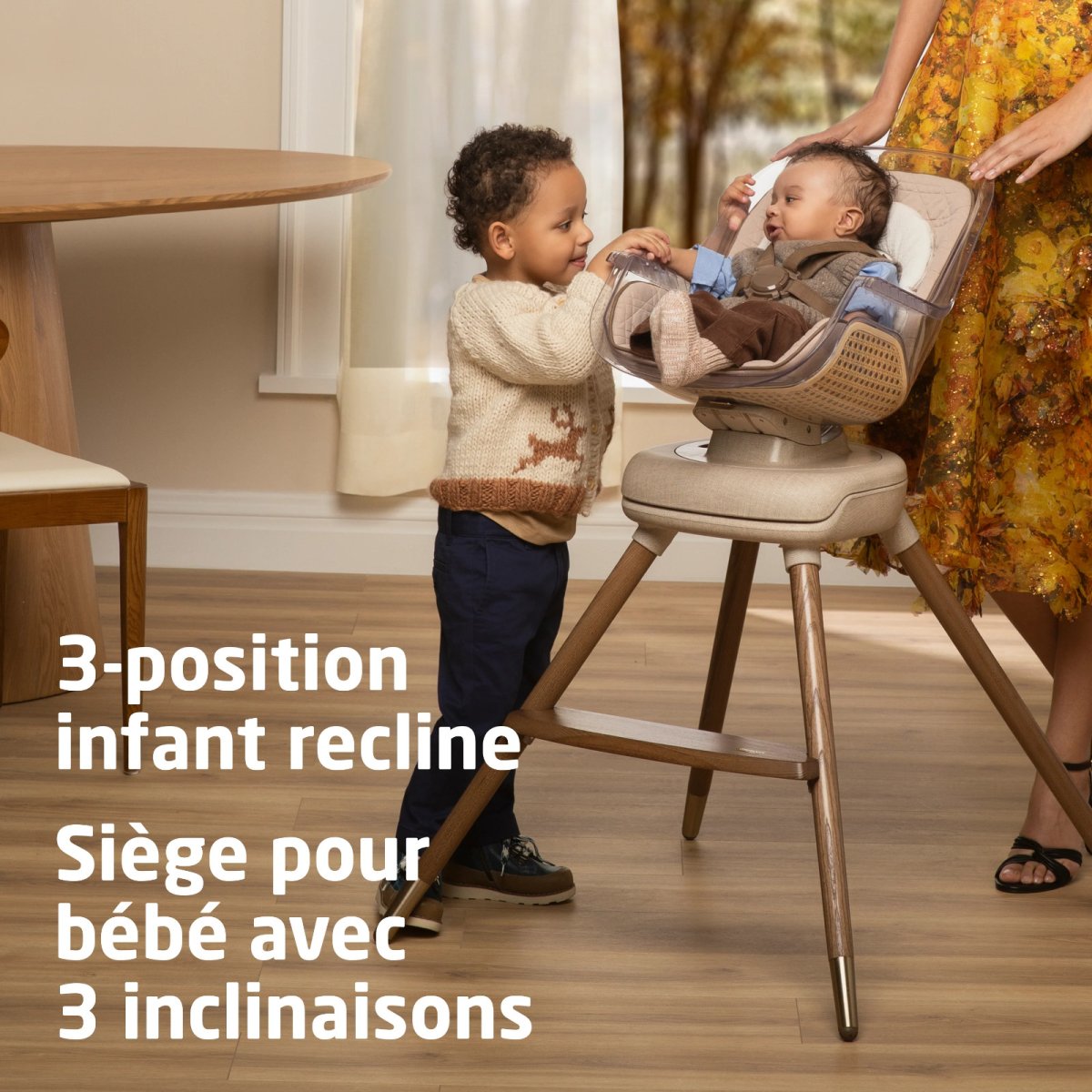 Kiskadee 360 Rotating High Chair - Natural Heritage