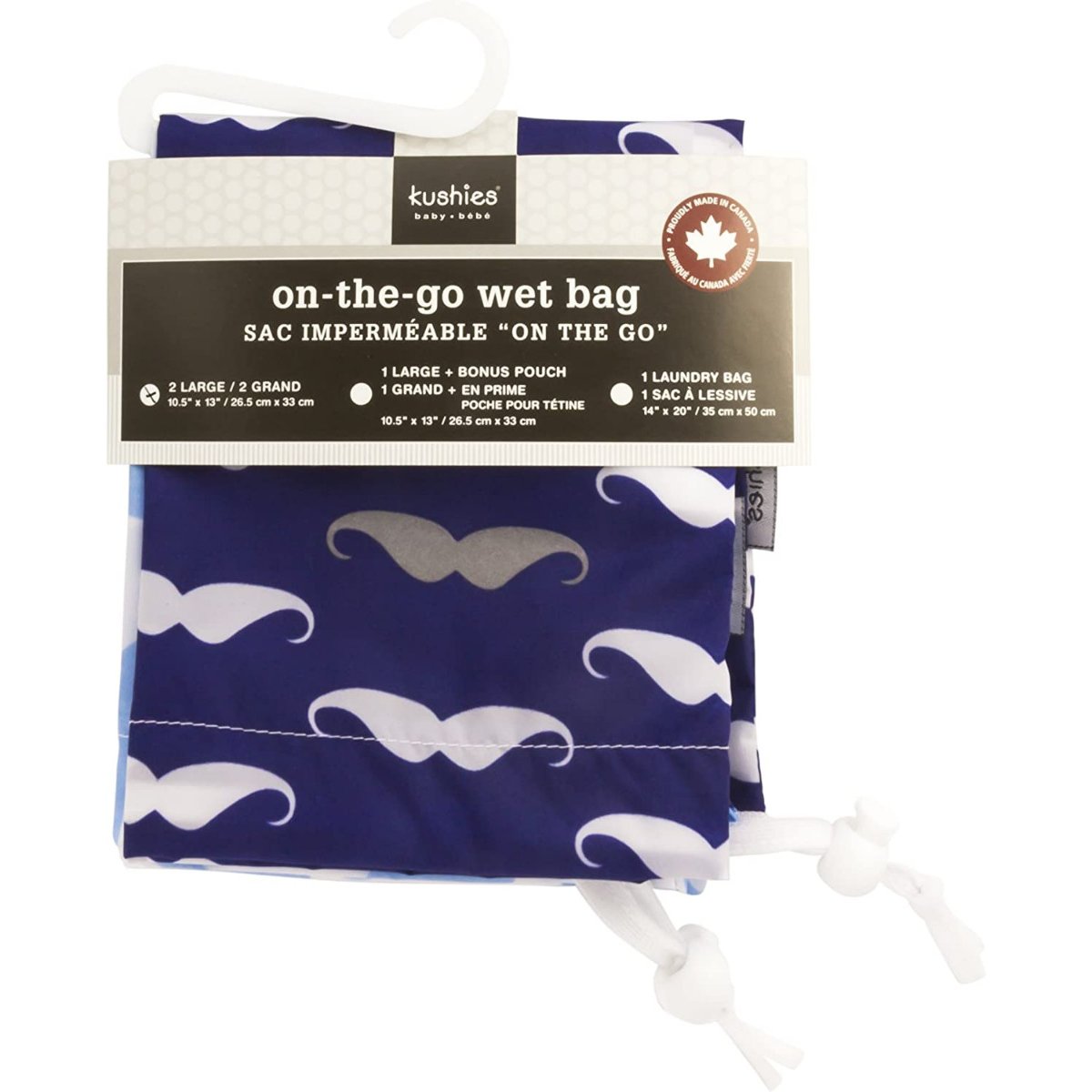2 Pk Lg On The Go Wet Bags - Boy
