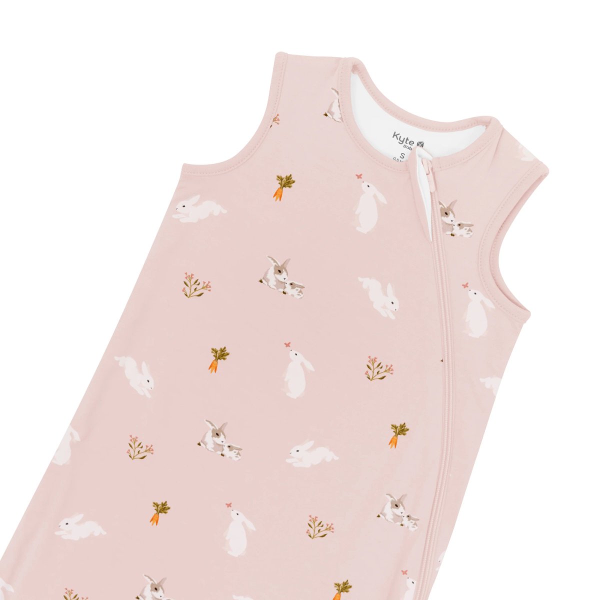 Printed Sleep Bag 0.5 Tog - Blush Rabbit