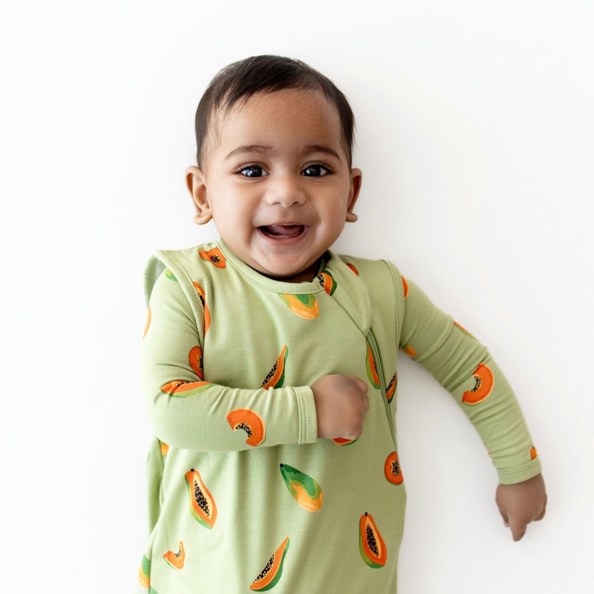 Printed Sleep Bag 0.5 Tog - Papaya