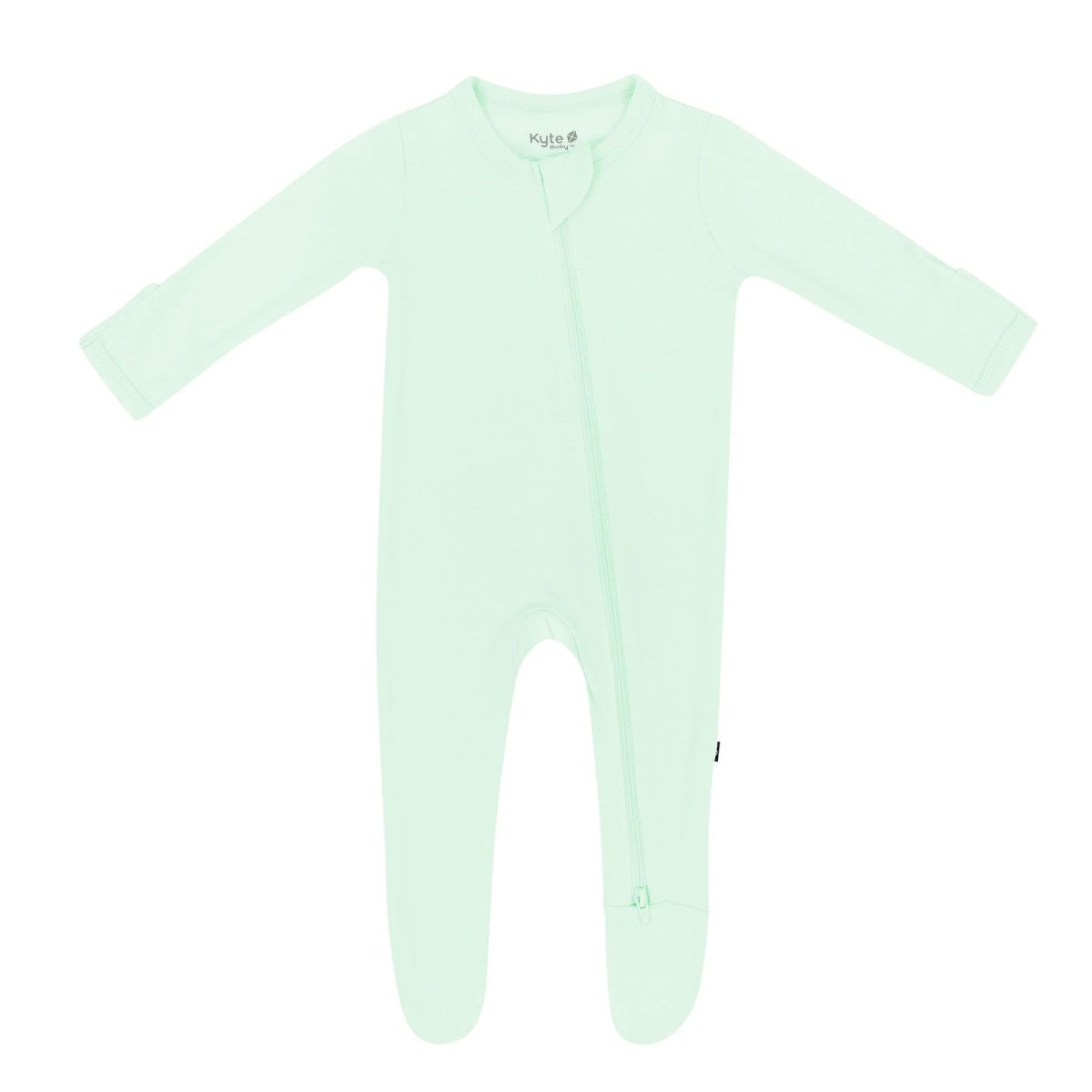 Zippered Footie - Mint