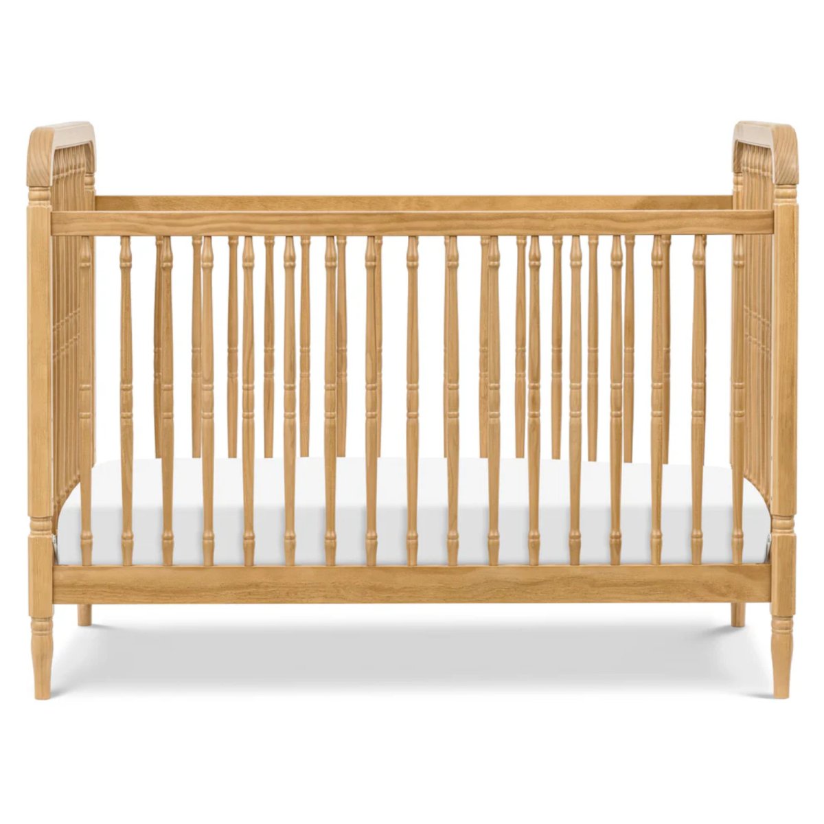 Liberty 3-in-1 Convertible Spindle Crib - Honey