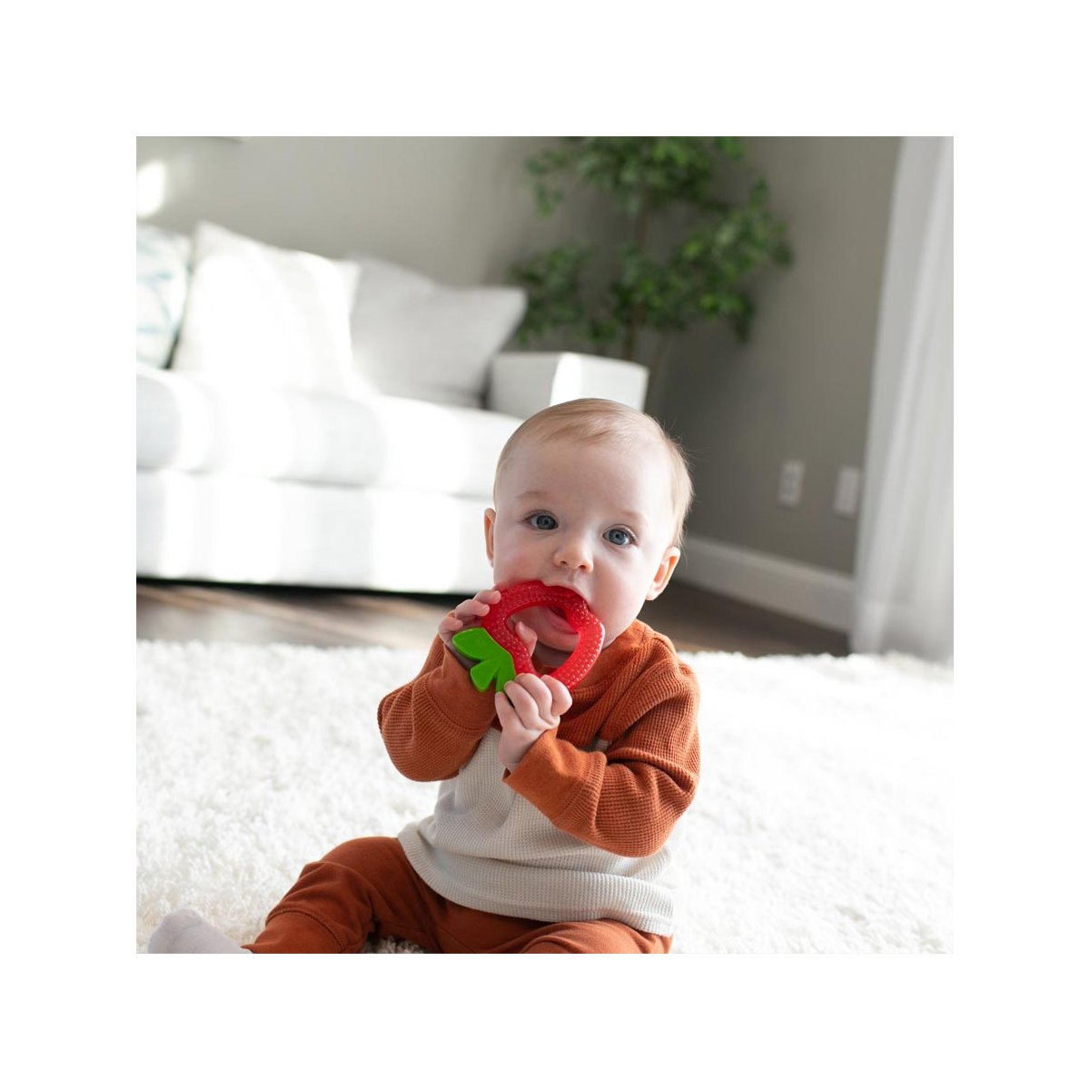 AquaCool Water-Filled Teether - Pineapple/Apple