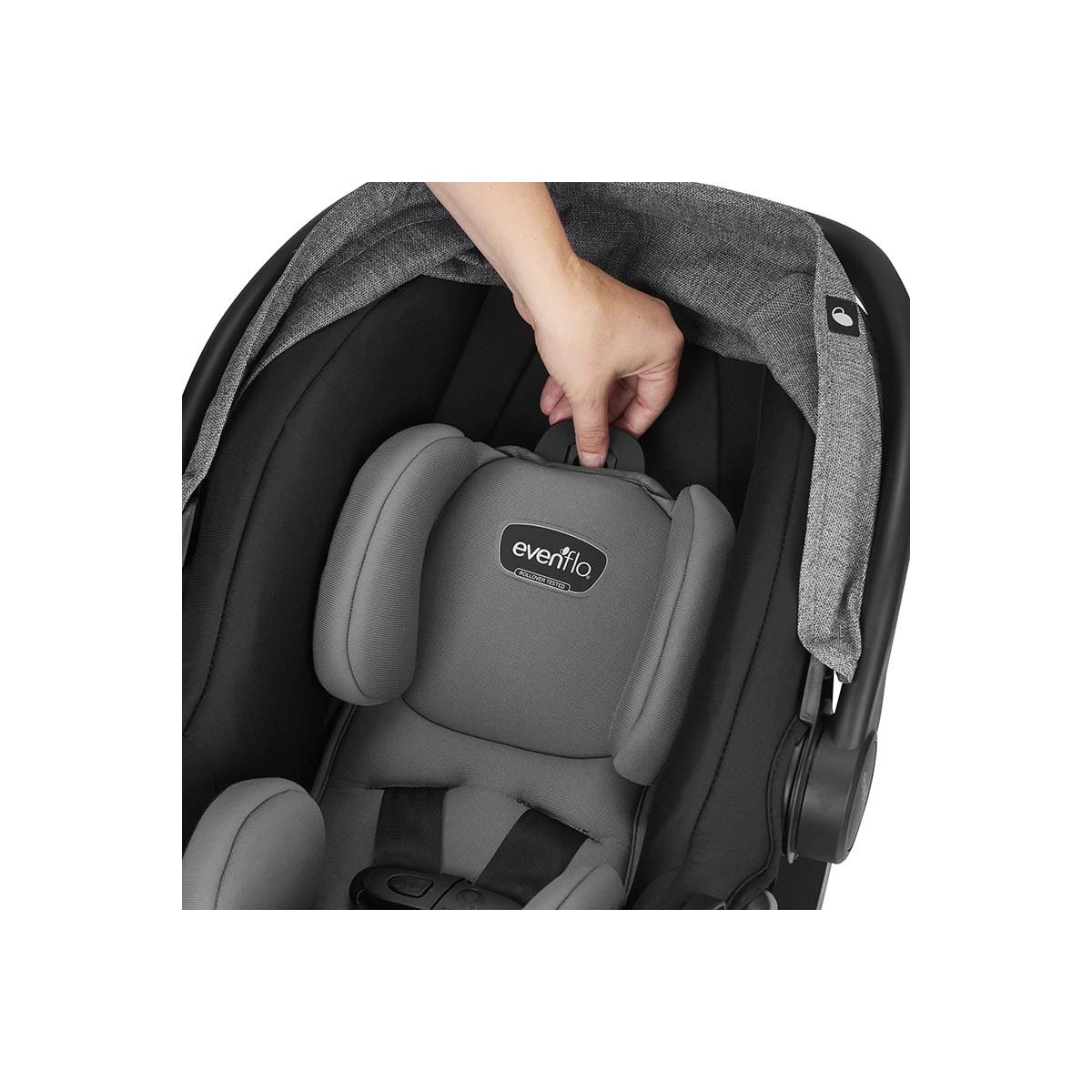 LiteMax DLX Infant Car Seat - Meteorite