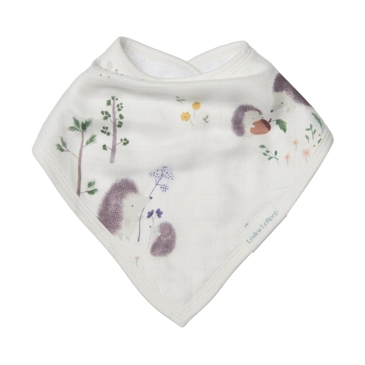 Bandana Bib 2 Pack - Hedgehogs