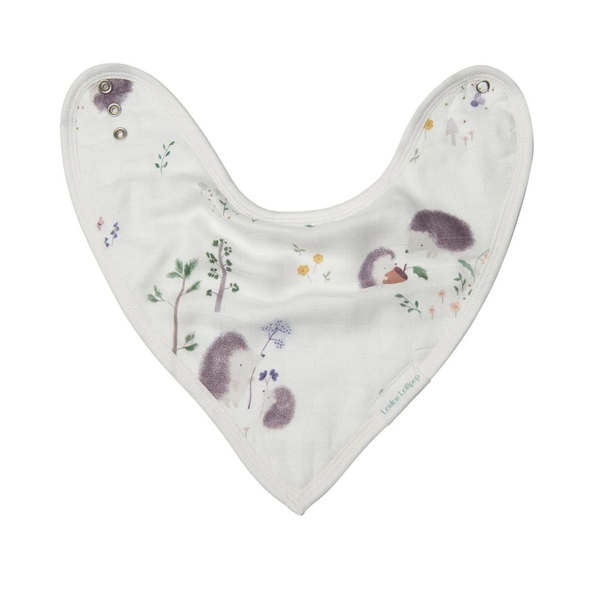 Bandana Bib 2 Pack - Hedgehogs