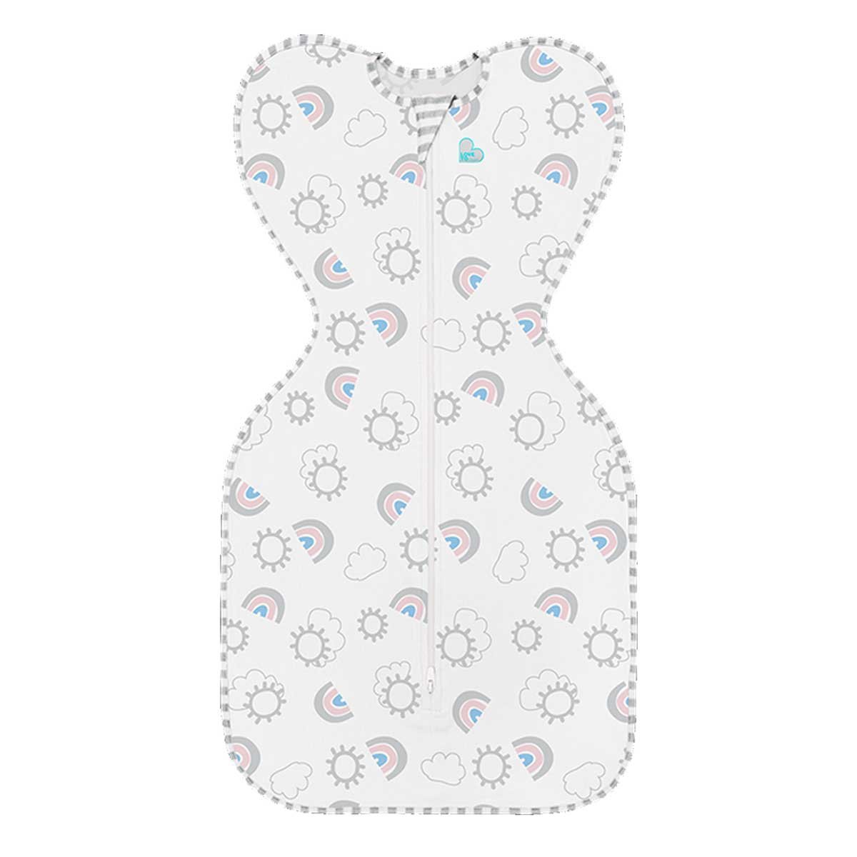Swaddle UP Original Cotton 1.0 Tog - Rainbow White