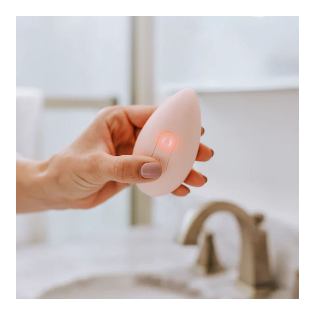 Pro Lactation Massager with Heat - Blush