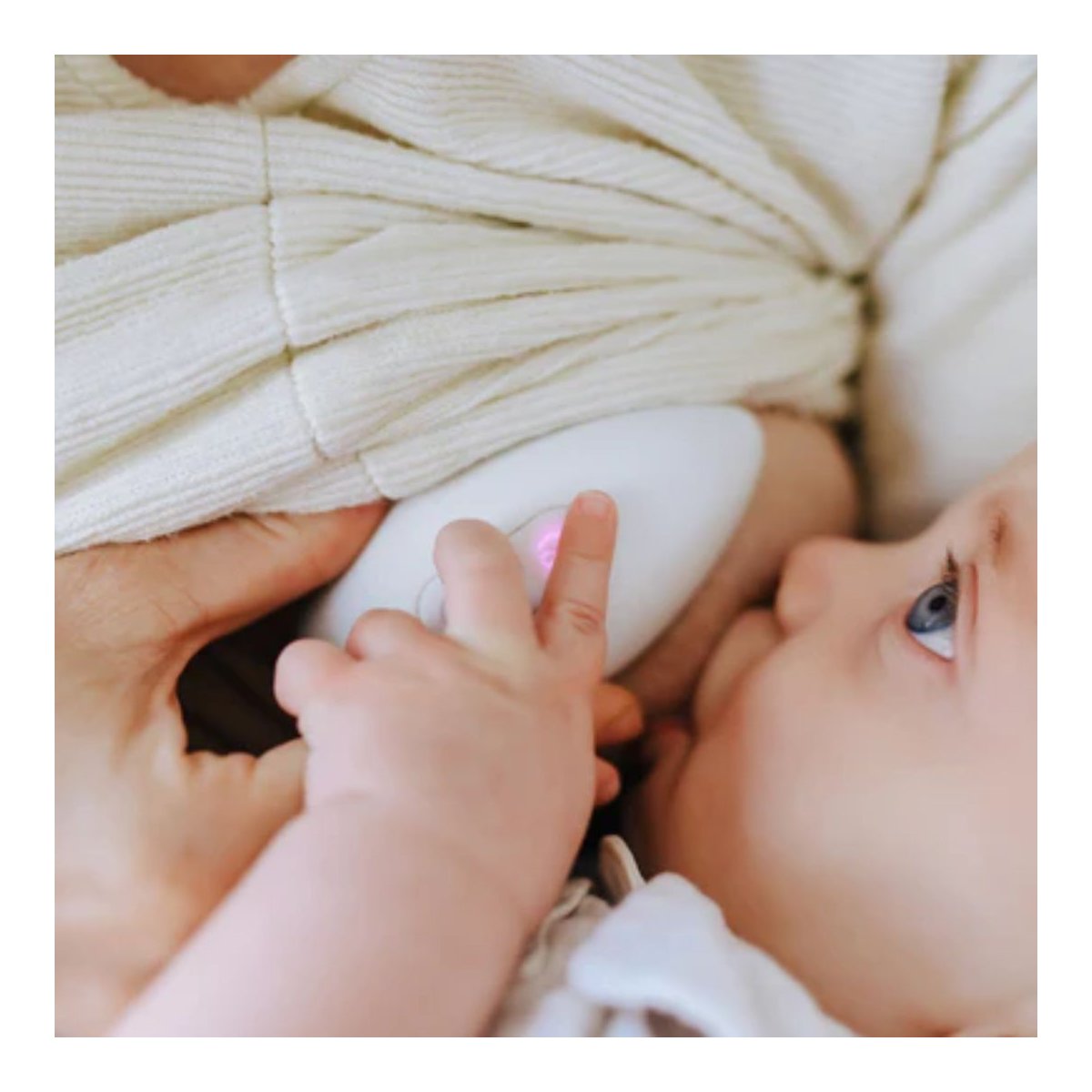 Pro Lactation Massager with Heat - Blush