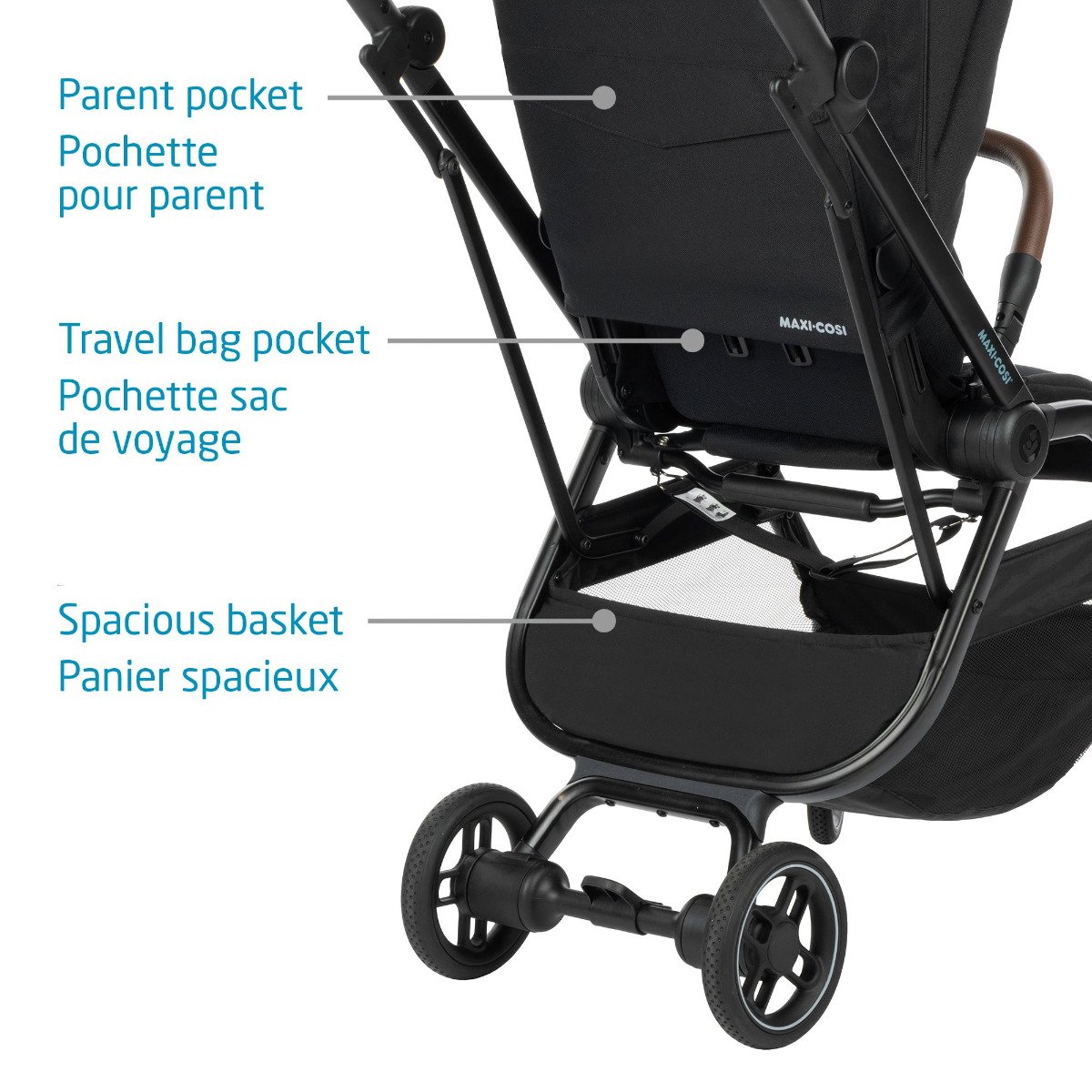 Leona Stroller - Essential Black