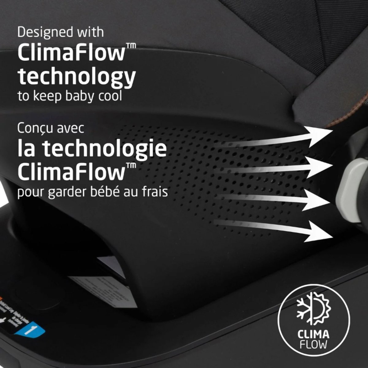 Mico Luxe+ Infant Car Seat - Absolute Black (Exclusive Online Product)