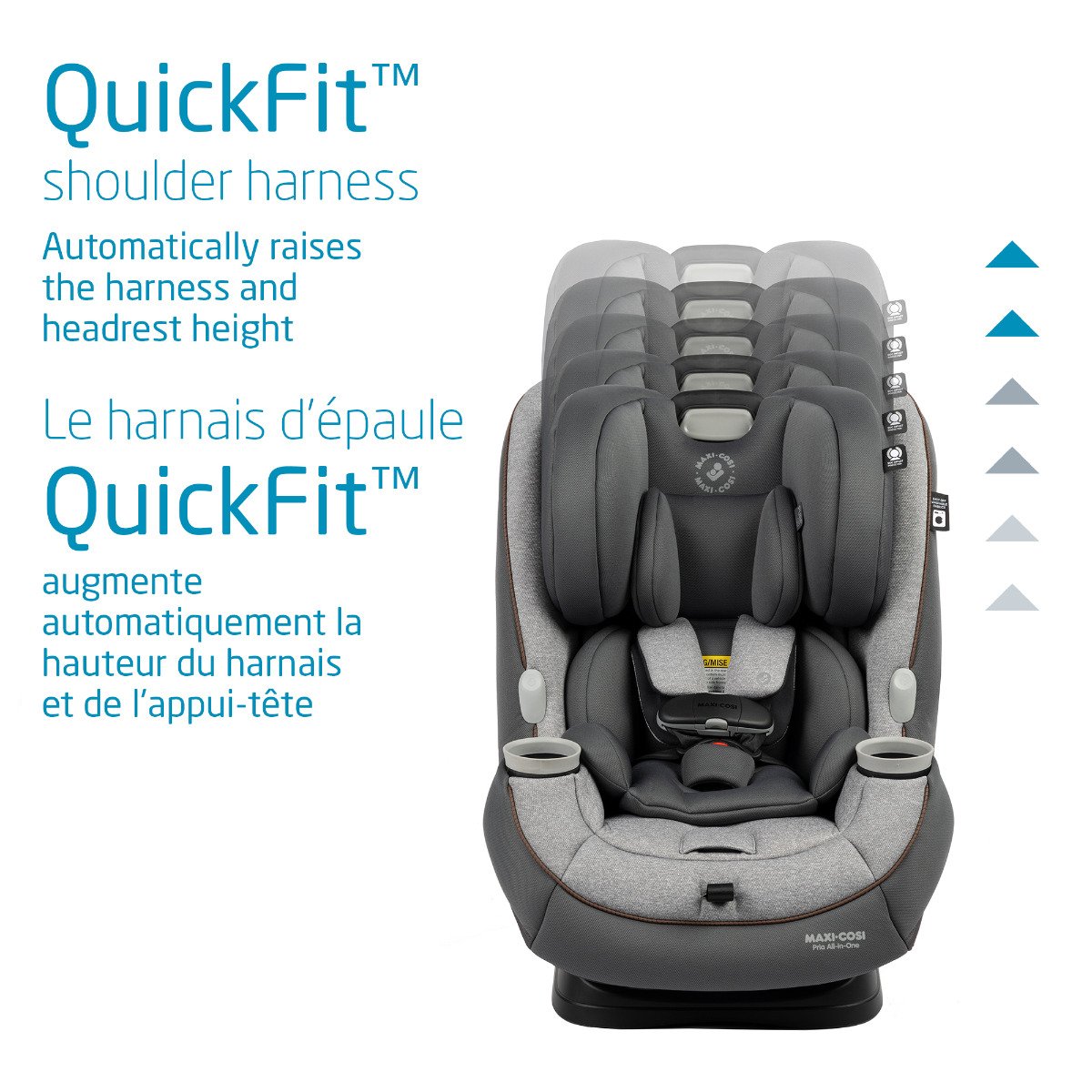 Pria All In One Convertible Car Seat - Urban Wonder