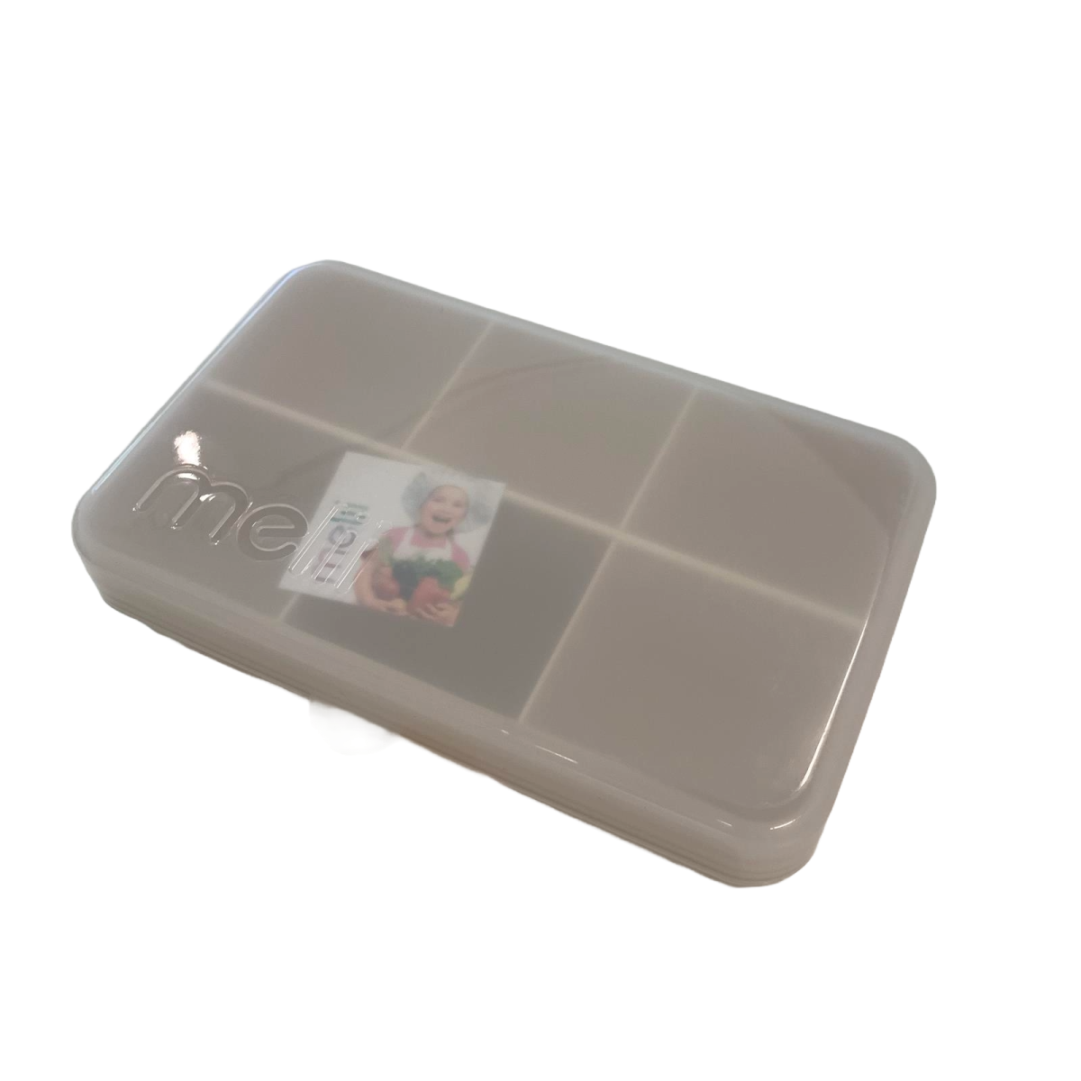 Snackle Food Storage Box 6 Compartment - Ivory