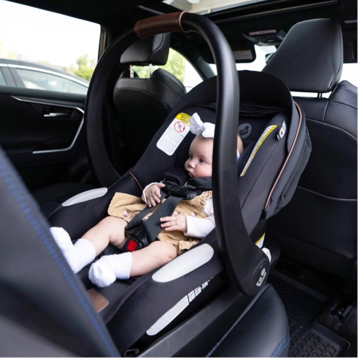 Mico Luxe+ Infant Car Seat Twillic Black