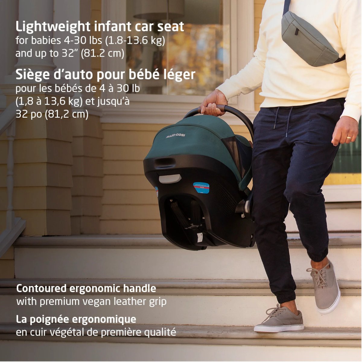 Mico Luxe+ Infant Car Seat Twillic Black