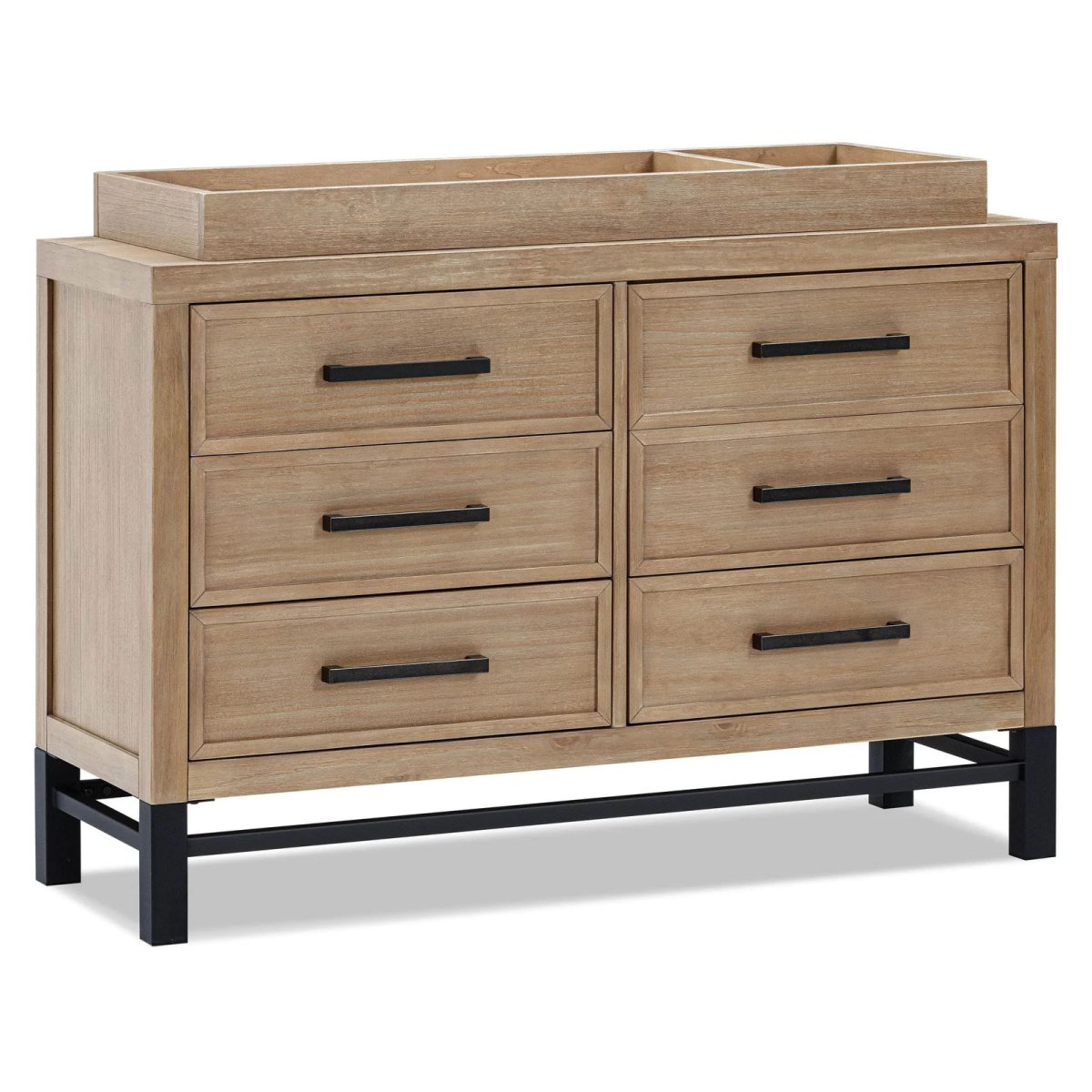 Newbern 6 Drawer Assembled Dresser - Driftwood